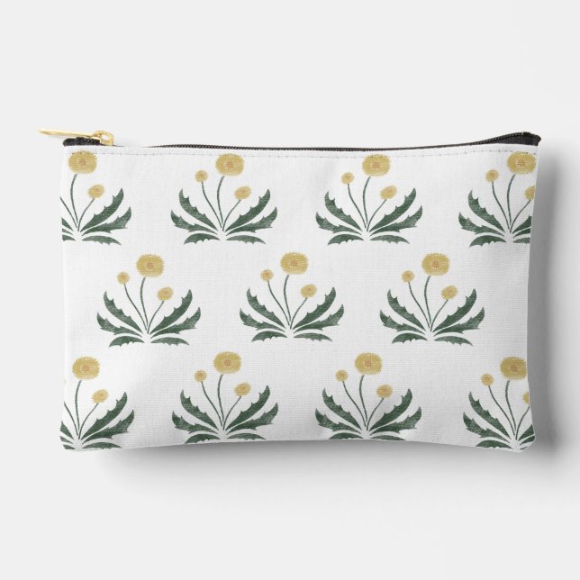 À Accessoires Pochette de Dandelion Zipper - Petite (Recto)