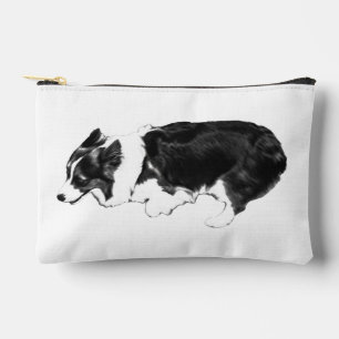 À Accessoires Pochette essentielle avec fermeture éclair corgi