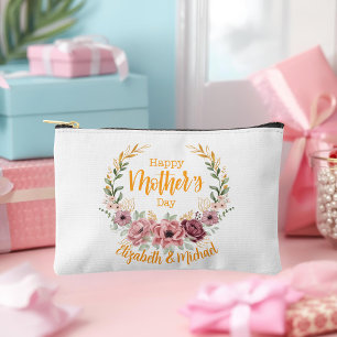 À Accessoires Pochette florale personnalisée pour la fête des mè