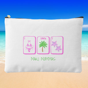 À Accessoires Pochette personnalisée de Mahjong de plage MAHJ MO