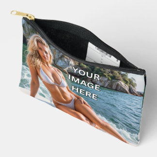 À Accessoires STASH! 👜 Pochette personnalisée – Ajouter une ima