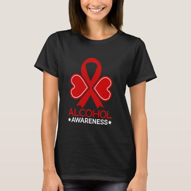 A Alcohol Awareness Month T-Shirt (Front)