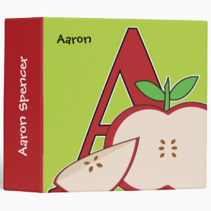 A Alphabet Kids Binder