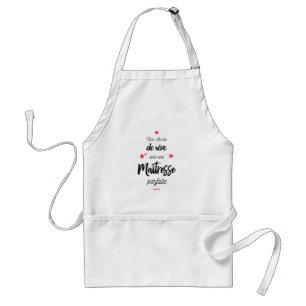 A année of rêve with mistress standard apron