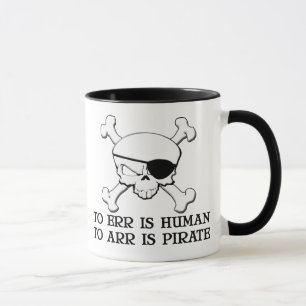 À Arr est la tasse de pirate