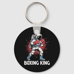 A Astronaut Boxing King Boxer Sports Strength Athl Keychain