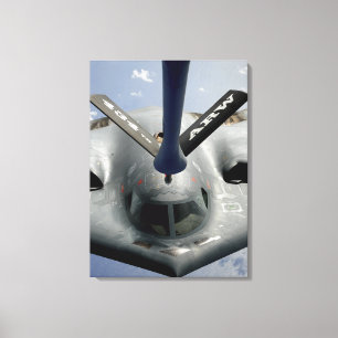 A B-2 Spirit aircraft getting in position Canvas Print