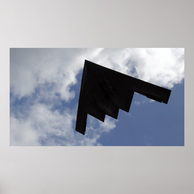 A B-2 Spirit in flight Poster (Front)