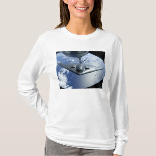 A B-2 Spirit moves into position for refueling T-Shirt