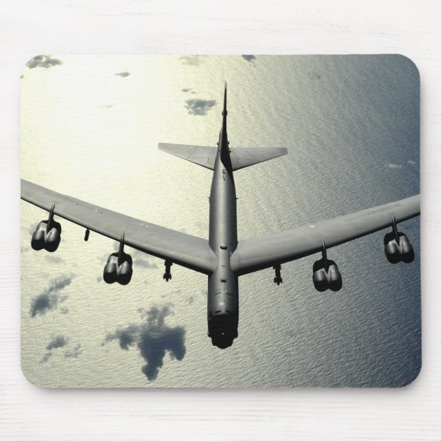 A B-52 Stratofortress in flight 2 Mouse Pad (Front)
