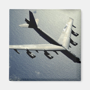 A B-52 Stratofortress in flight Magnet