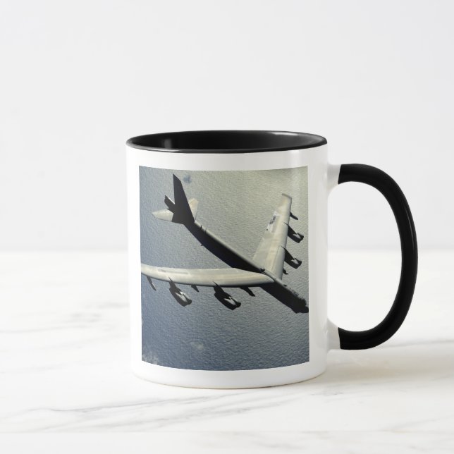 A B-52 Stratofortress in flight Mug (Right)