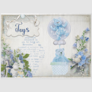 A Baby Boy Series Design 4 Tissue Paper