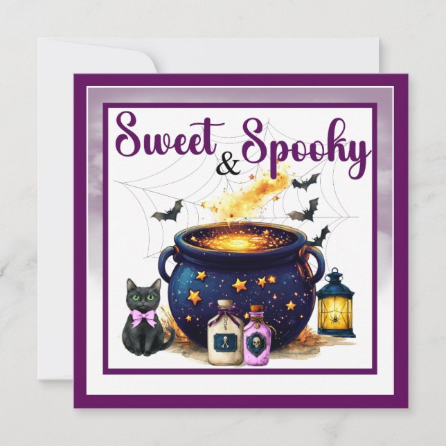 A Baby Brewing Thank You Card (Front)
