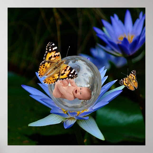 A baby bundle of joy poster (Front)