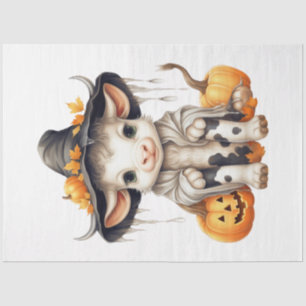 A Baby Cow Halloween Series Design 2 Tissue Paper