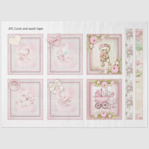 A Baby Girl Series Design 6 Tissue Paper