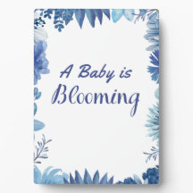 A Baby is Blooming for Shower or Sprinkle