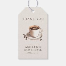 A Baby is Brewing Baby Shower Thank You Gift Tag