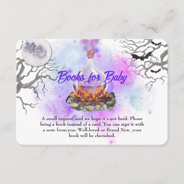 A Baby is Brewing - Books for Baby Cards (Front)