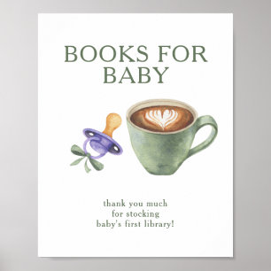 A baby is brewing Books for baby Poster