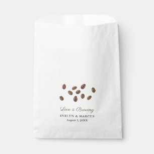 A Baby Is Brewing Coffee Baby Shower Favour Bag