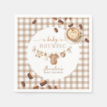 A Baby is Brewing Coffee Bean Baby Shower 