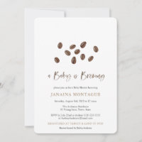 Minimalist baby best sale shower invitation