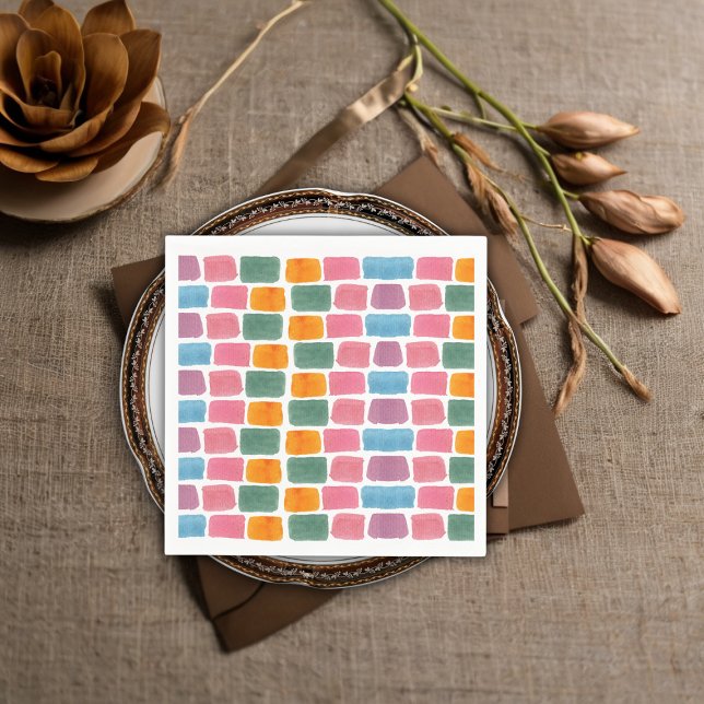 A Baby Is Brewing | Cute Halloween Baby Shower Napkin (Creator Uploaded)