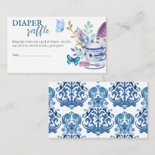 A Baby is Brewing Diaper Raffle Baby shower Enclosure Card