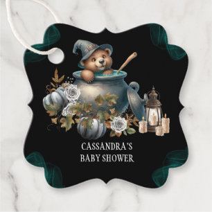 A Baby Is Brewing   Halloween Baby Shower Favor Favour Tags