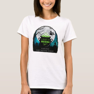 A Baby Is Brewing Halloween Baby Shower T-Shirt