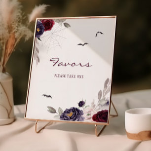 A Baby Is Brewing Halloween Favours Poster