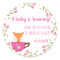 A Baby is Brewing Pink Teacup Girl Shower