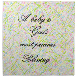 God Bless Napkins | Zazzle.ca