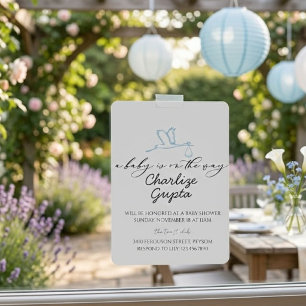 A Baby Is on the Way Baby Shower Invitation
