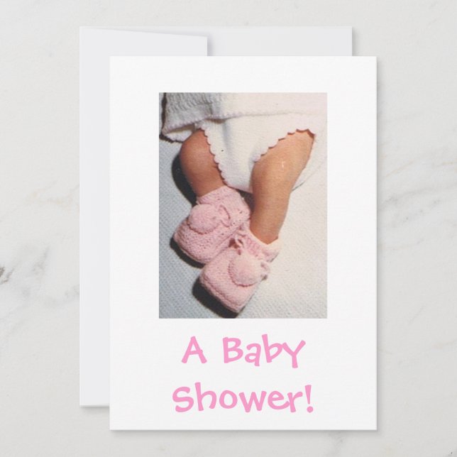 A Baby Shower Invitation (Front)