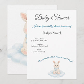 A Baby Shower to Celebrate Invitation
