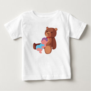 a baby with teddy T-Shirt