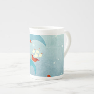 A Bad Day for Sailors Bone China Mug