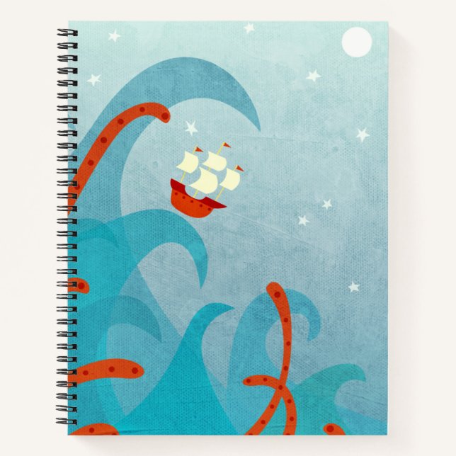 A Bad Day for Sailors Notebook (Front)