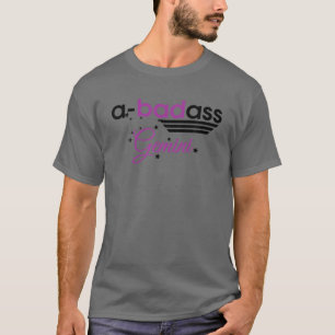 A-Badass Gemini Horoscope Zodiac Sign Birthday For T-Shirt