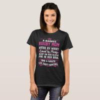A Badass Rugby Mom Hated By Many Funny T-Shirt