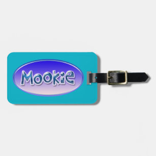 À Bagage Alias étiquette de sac de MOOKIE