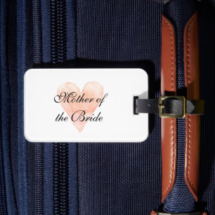 À Bagage Élégante Mère de la mariée étiquette de voyage
