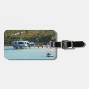 À Bagage étiquette bagage, Antigua, photographie