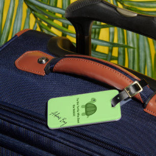 À Bagage Étiquette des bagages de tortue   Conception perso