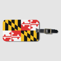 Étiquette du drapeau du Maryland