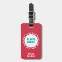 Étiquette faite sur commande de sac de garde