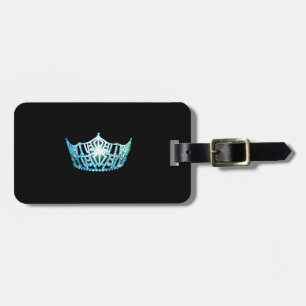 À Bagage Étiquette Miss America Turquoise Crown Luggage